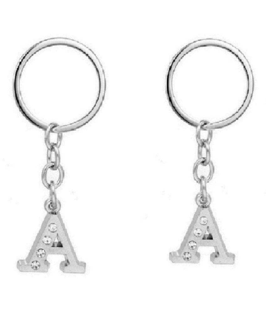Americ Style Combo offer of Alphabet ''A & A'' Metal Keychains (Pack of 2) Americ Style Combo offer of Alphabet ''A & A'' Metal Keychains (Pack of 2)