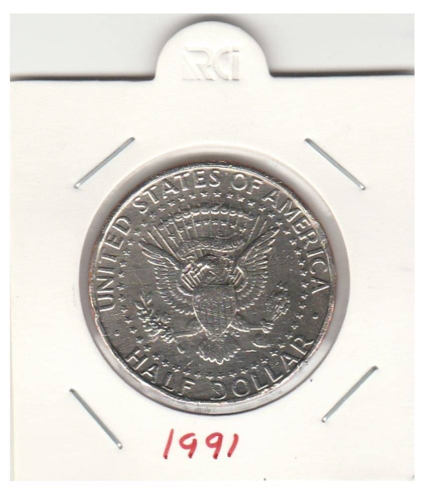 NUMISMATICALLY  RARE AND COLLECTIBLE  HALF DOLLAR BIG SIZE,UNITED STATE OF AMERICA -J.F.KENNEDY ,LIBERTY IN GOD WE  TRUST  YEAR-1991 HIGHLY COLLECTIBLE  HIGH GRADE  DOLLAR,CHECK PICTURE CAREFULLY AND PLEASE  DON'T  PLACE FAKE ORDER.WIGHT-11.34 GRAMS.     			NUMISMATICALLY  RARE AND COLLECTIBLE  HALF DOLLAR BIG SIZE,UNITED STATE OF AMERICA -J.F.KENNEDY ,LIBERTY IN GOD WE  TRUST  YEAR-1991 HIGHLY COLLECTIBLE  HIGH GRADE  DOLLAR,CHECK PICTURE CAREFULLY AND PLEASE  DON'T  PLACE FAKE ORDER.WIGHT-11.34 GRAMS.