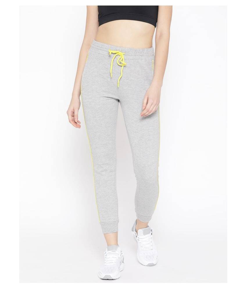     			OFF LIMITS Grey Polyester Joggers - Single