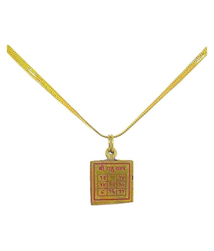 rudradivine - Golden Pendant ( Pack of 1 ) rudradivine - Golden Pendant ( Pack of 1 )