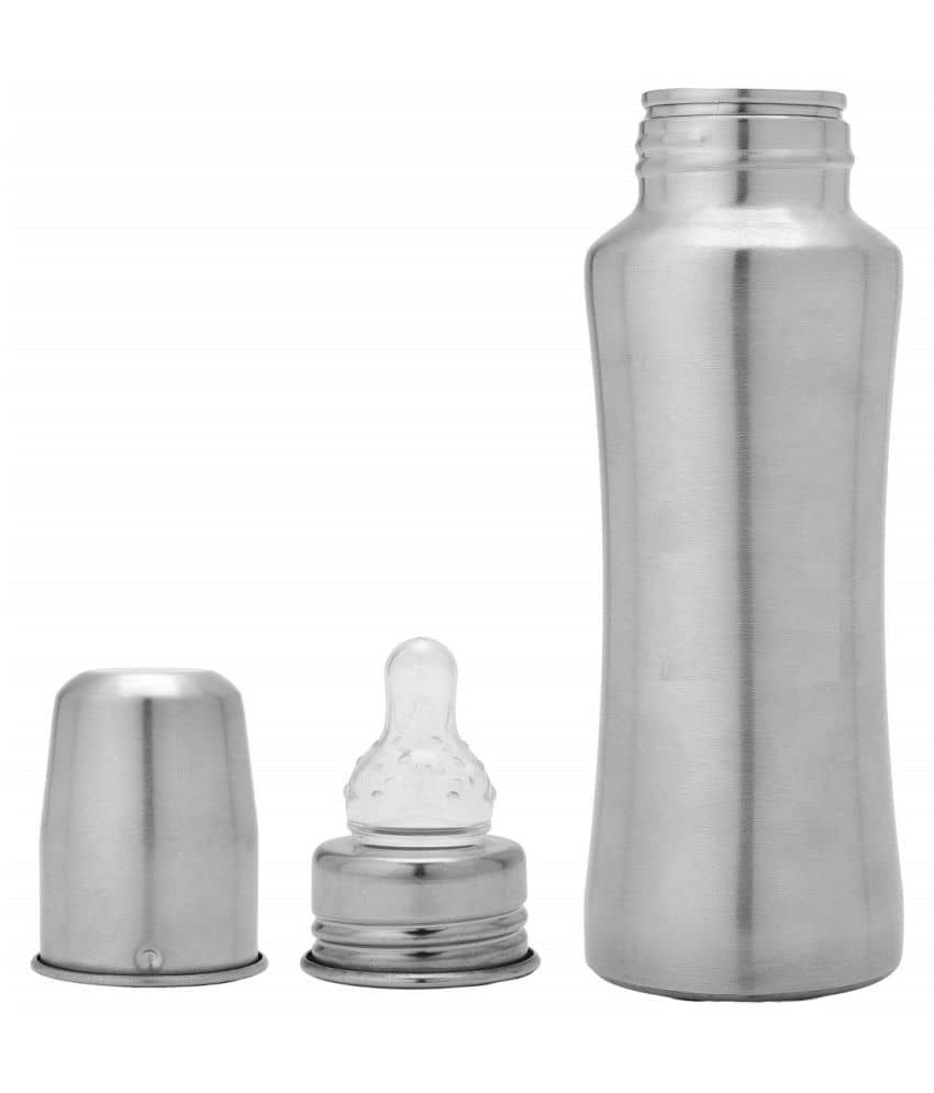 Trikuta - Silver 240 ml Feeding Bottle (Pack of 1)