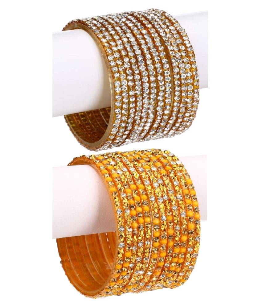     			Afast Designer Wedding Fancy Glass Bangle Set For Party, Marriage, Function And Daily Use