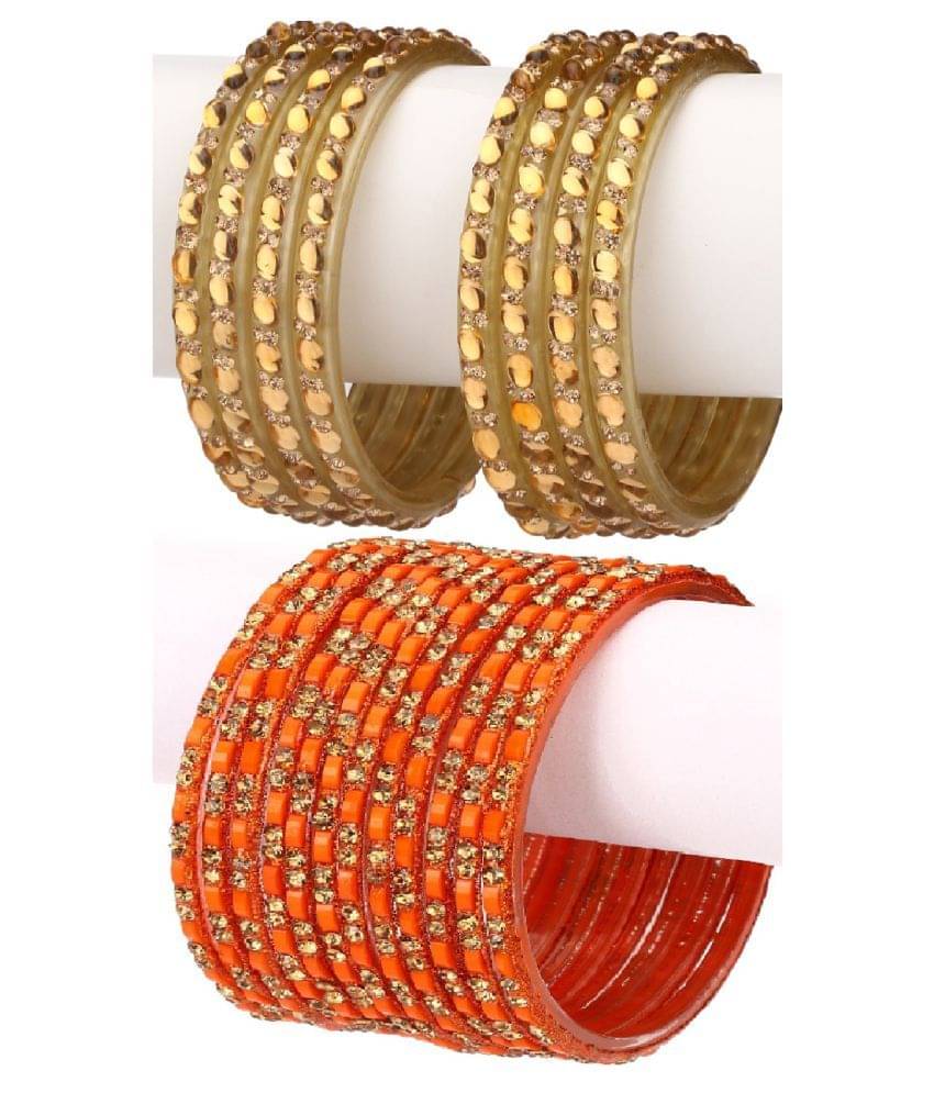 Afast Designer Wedding Fancy Glass Bangle Set For Party, Marriage, Function And Daily Use     			Afast Designer Wedding Fancy Glass Bangle Set For Party, Marriage, Function And Daily Use