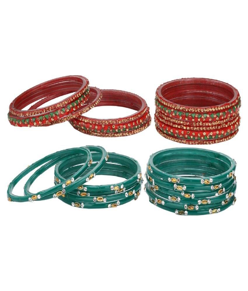 Afast Designer Wedding Fancy Glass Bangle Set For Party, Marriage, Function And Daily Use Afast Designer Wedding Fancy Glass Bangle Set For Party, Marriage, Function And Daily Use