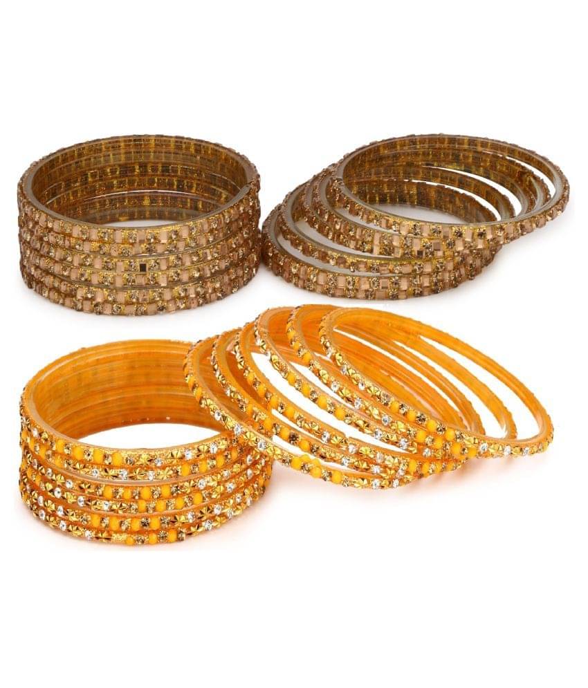     			Afast Designer Wedding Fancy Glass Bangle Set For Party, Marriage, Function And Daily Use