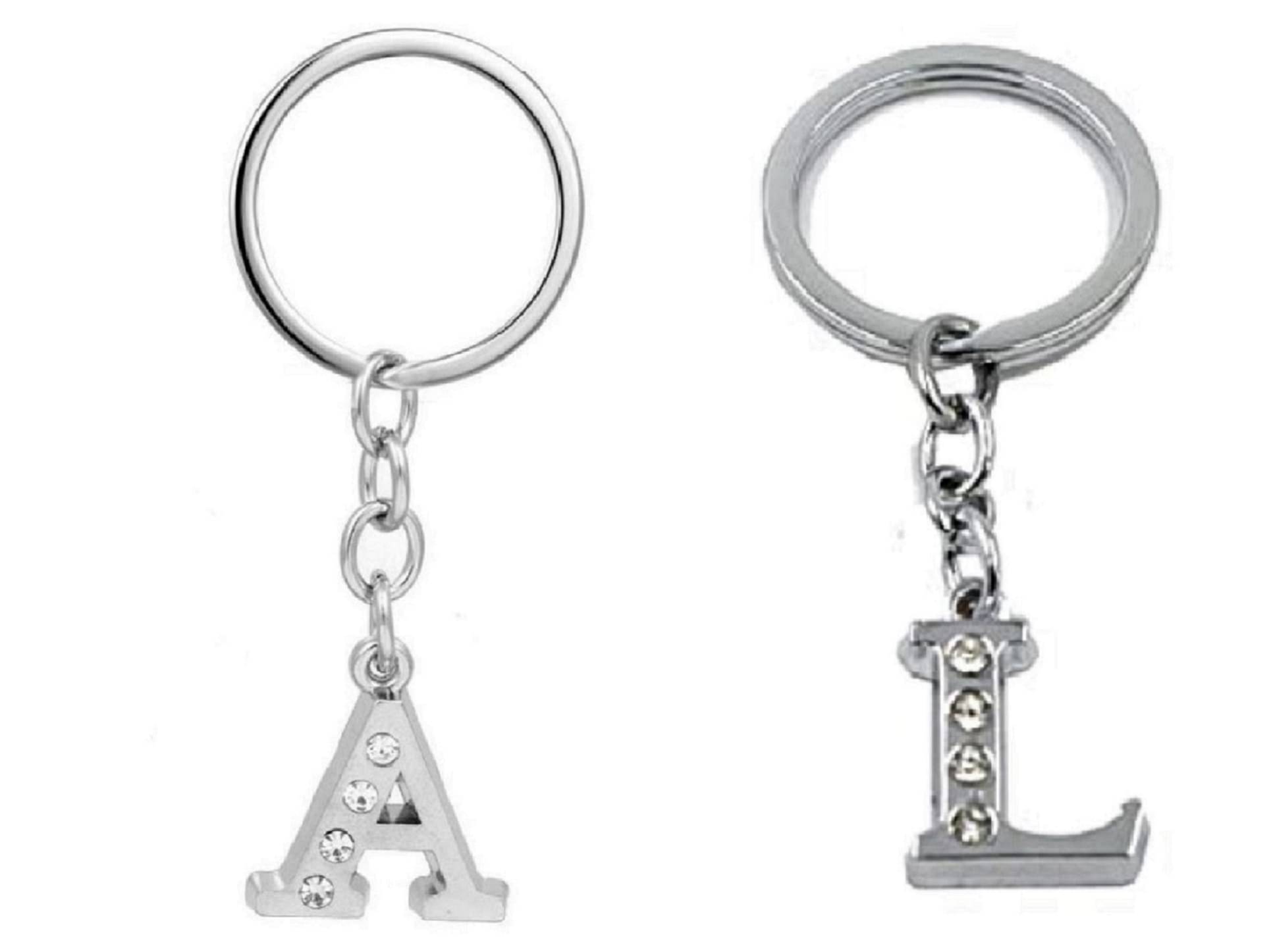 Americ Style Combo offer of Alphabet ''A & L'' Metal Keychains (Pack of 2) Americ Style Combo offer of Alphabet ''A & L'' Metal Keychains (Pack of 2)