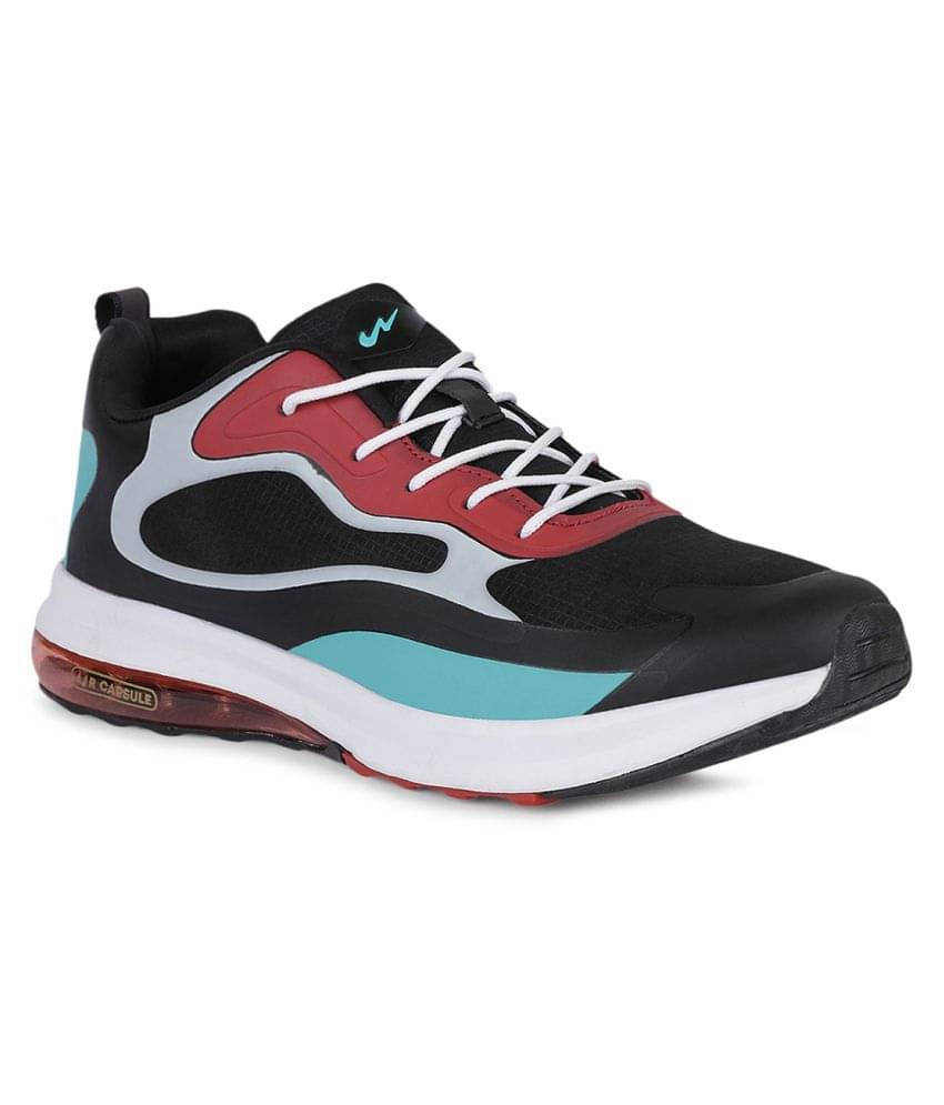 Campus RENEGADE Black Men's Sports Running Shoes Campus RENEGADE Black Men's Sports Running Shoes