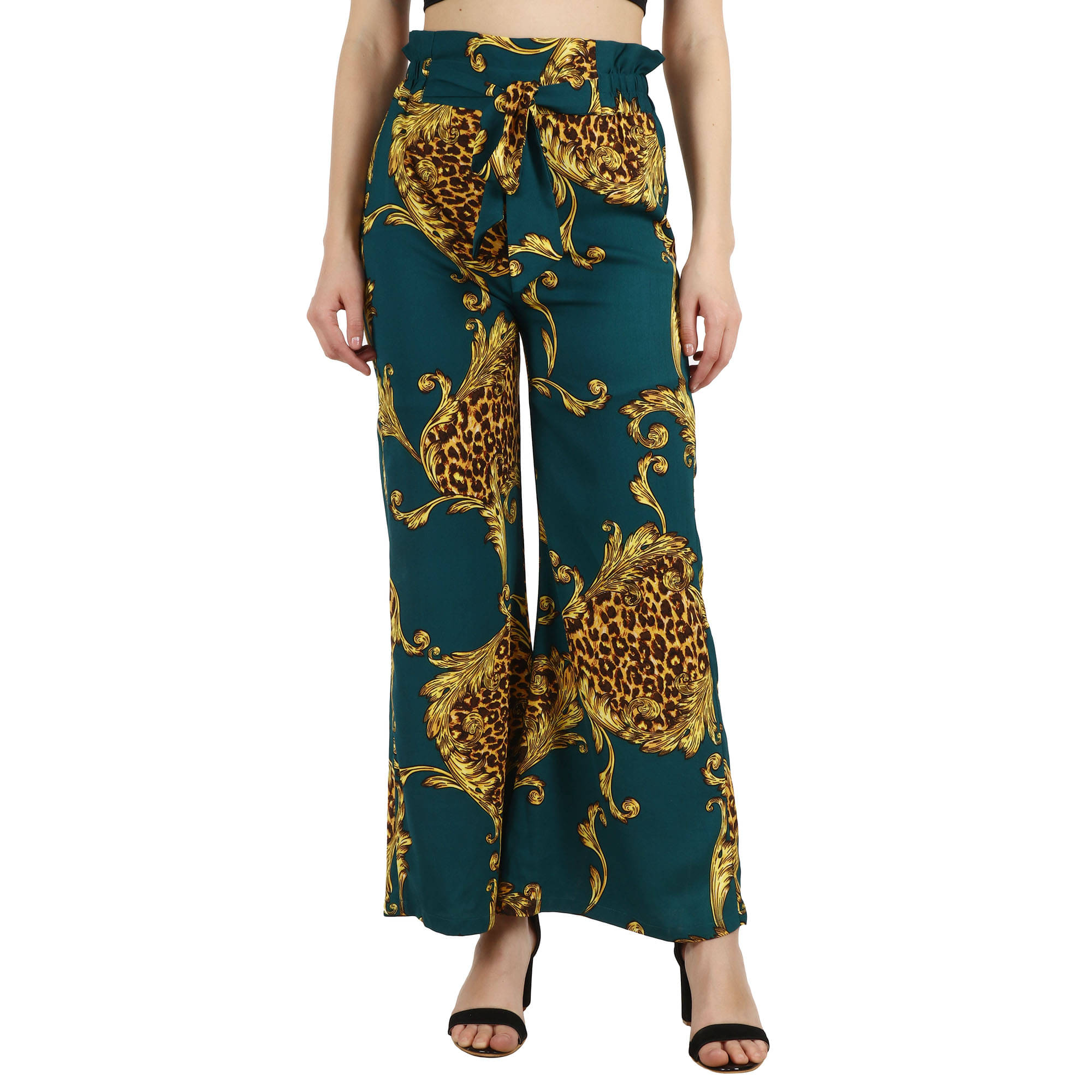     			POPWINGS Polyester Casual Pants - Single