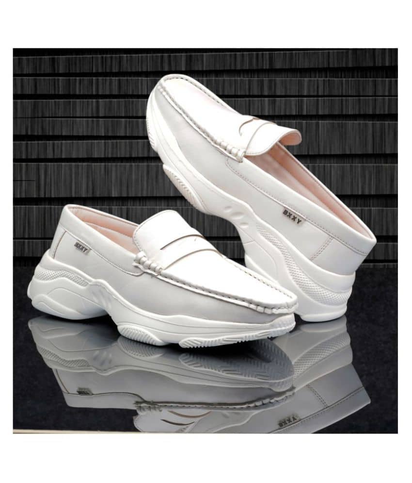 YUVRATO BAXI Outdoor White Casual Shoes - Casual Shoes | Buy online on ZillyBuy