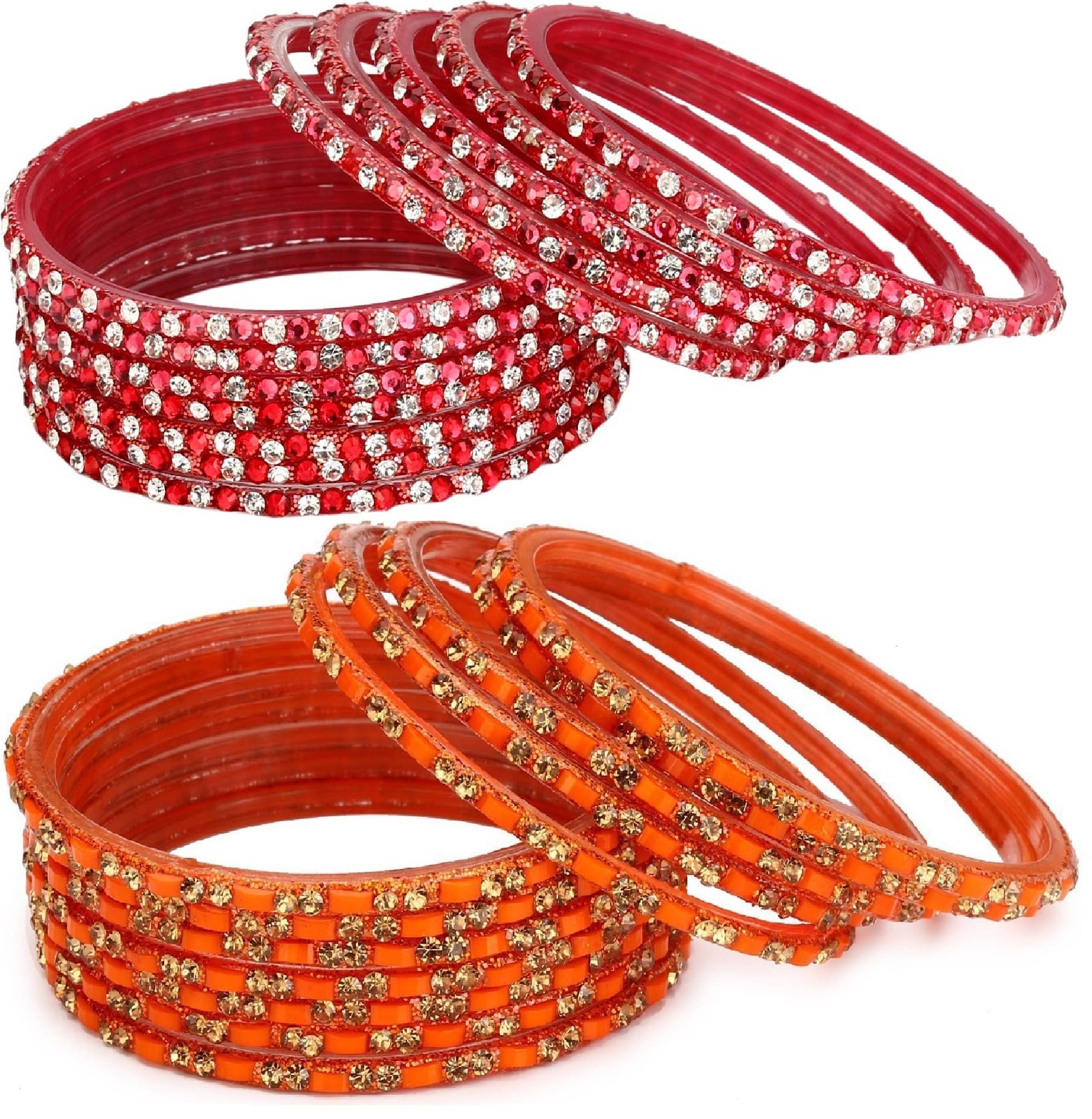 Afast Designer Wedding Fancy Glass Bangle Set For Party, Marriage, Function And Daily Use Afast Designer Wedding Fancy Glass Bangle Set For Party, Marriage, Function And Daily Use