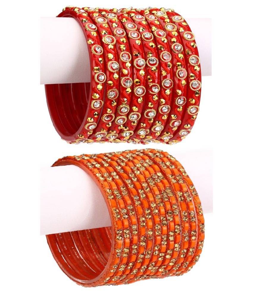 Afast Designer Wedding Fancy Glass Bangle Set For Party, Marriage, Function And Daily Use Afast Designer Wedding Fancy Glass Bangle Set For Party, Marriage, Function And Daily Use
