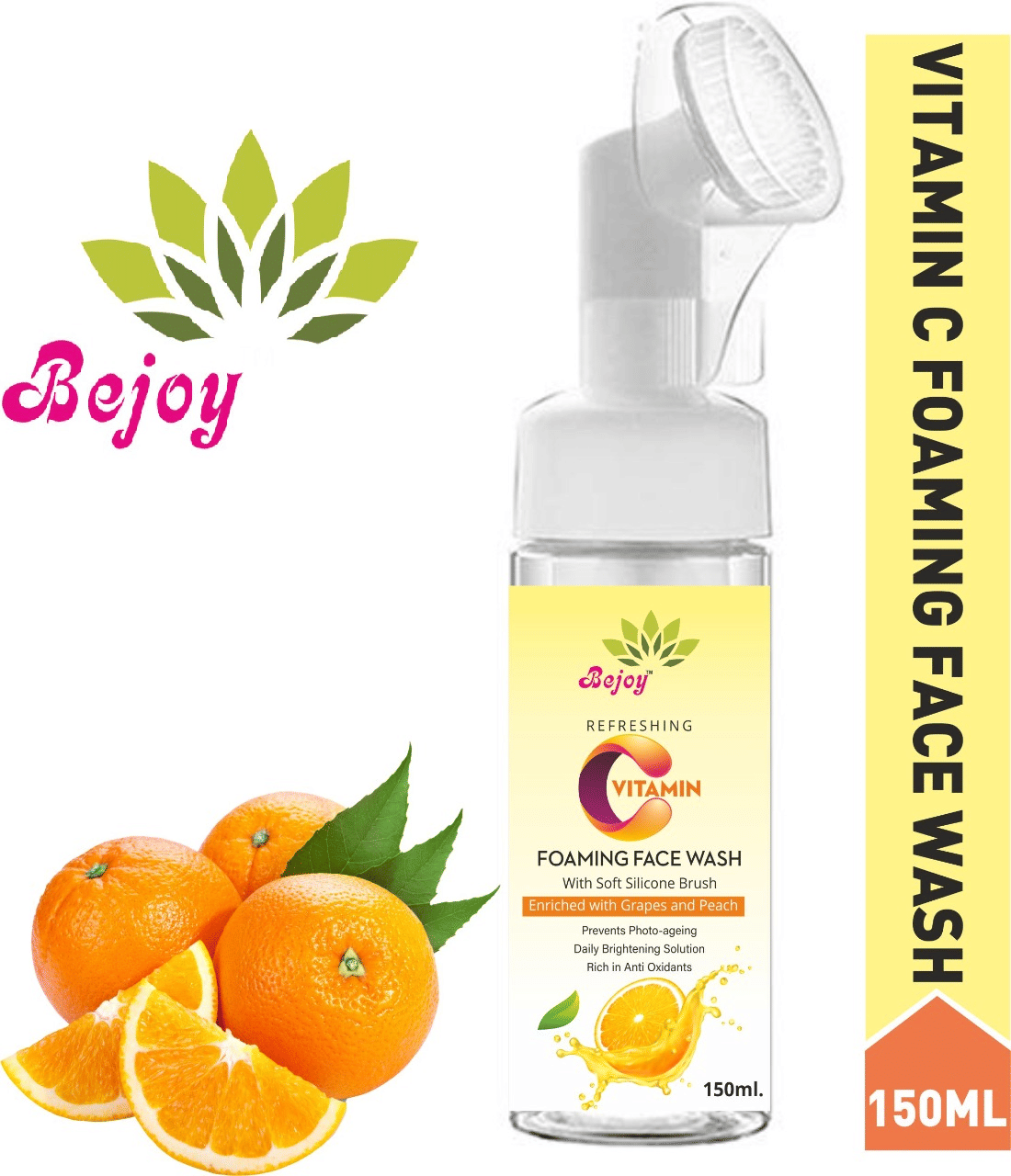     			BEJOY Vitamin C Foaming Face Wash 150 mL