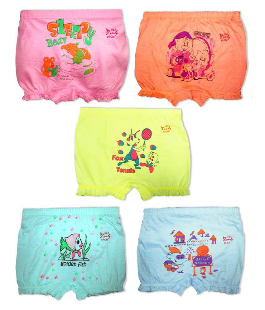 HAP Pack of 5 Boys Cotton Briefs ( Multicolor ) - Nightwear & Loungewear | Buy online on ZillyBuy