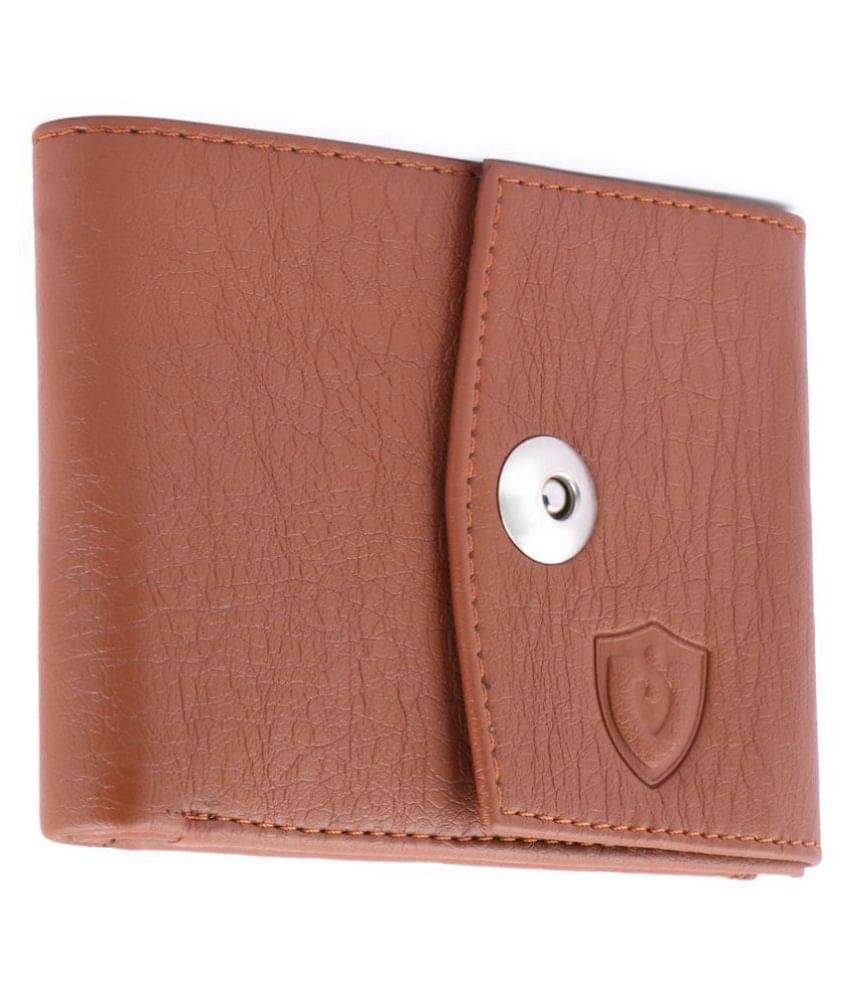     			Keviv - Tan PU Men's Regular Wallet ( Pack of 1 )