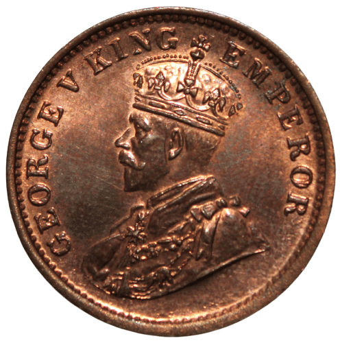     			One Quarter Anna 1912 { Sailana State } 5th King George - British India Old and Rare Coin