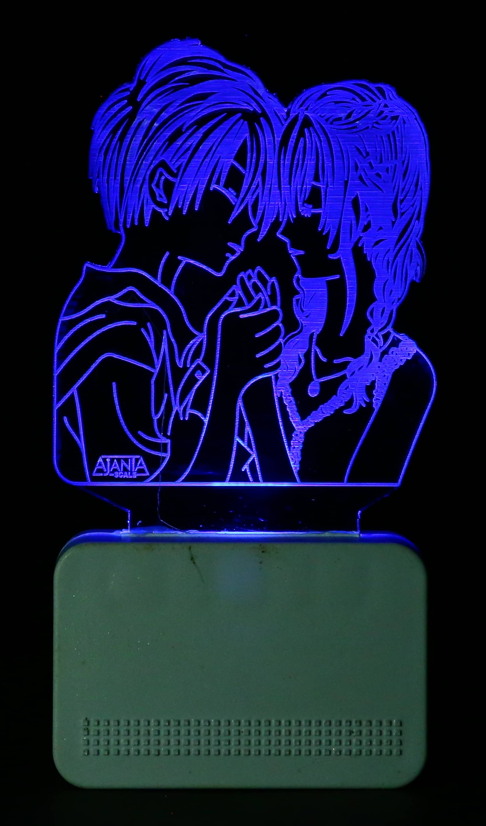     			SUPER AJANTA LOVE COUPLE  2005 Night Lamp Multi - Pack of 1