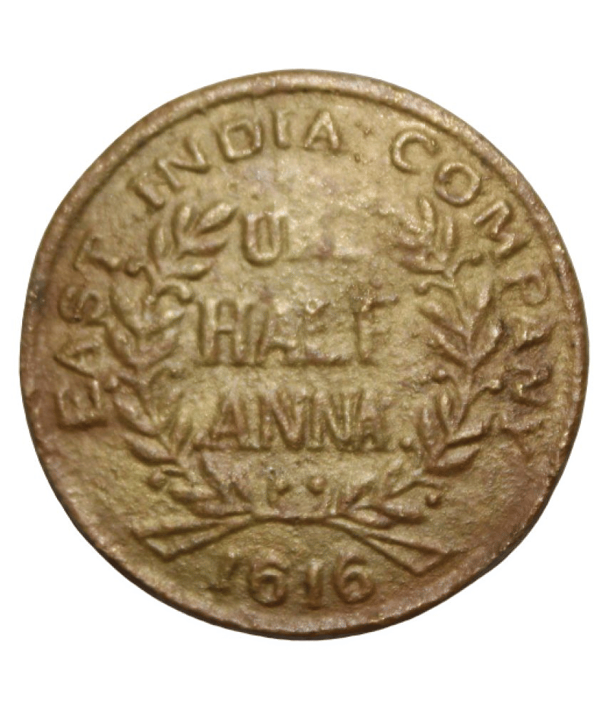 newWay - UK Half Anna 1616 Guru Nanak East India Company 1 Numismatic Coins     			newWay - UK Half Anna 1616 Guru Nanak East India Company 1 Numismatic Coins
