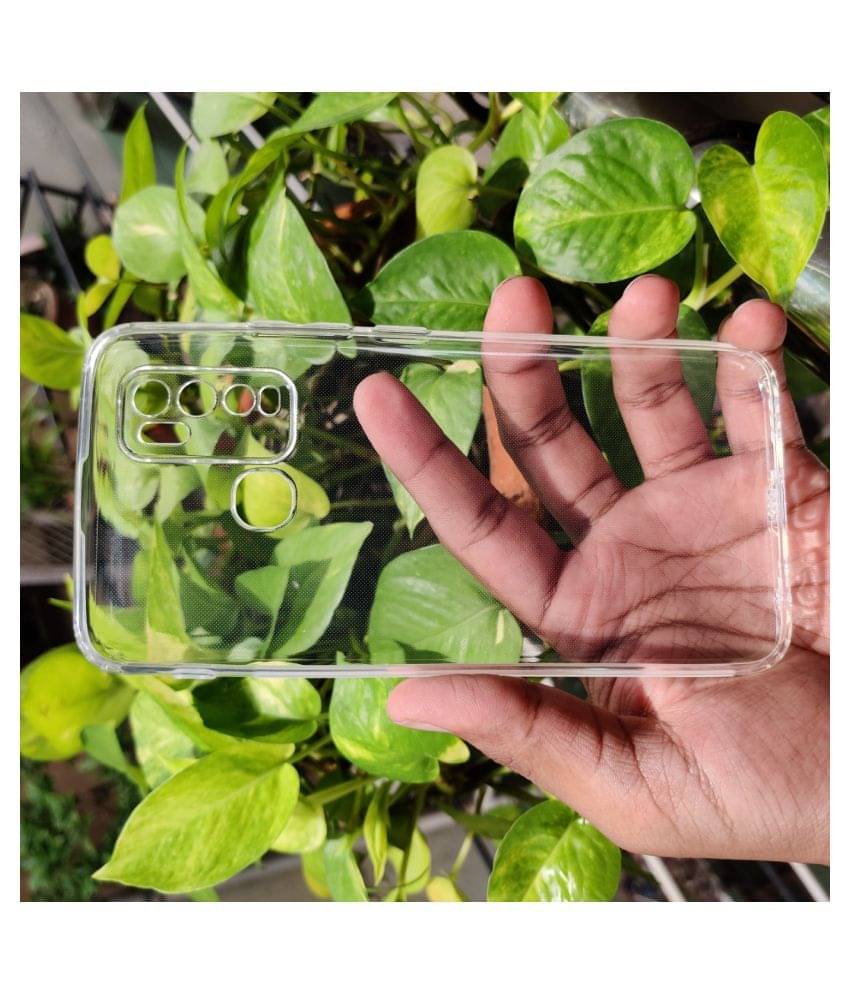     			Vivo Y30 Soft Silicon Cases Case Vault Covers - Transparent