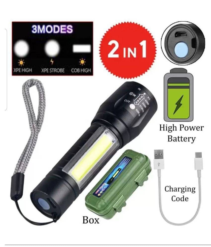 500 Meter 4 Mode rechargeable battery zoomable Waterproof Torchlight LED Full Metal Body 10W Flashlight Torch 500 Meter 4 Mode rechargeable battery zoomable Waterproof Torchlight LED Full Metal Body 10W Flashlight Torch