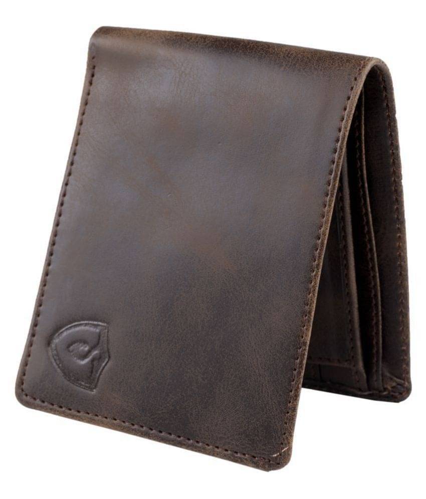     			Keviv - Brown Leather Men's Regular Wallet ( Pack of 1 )