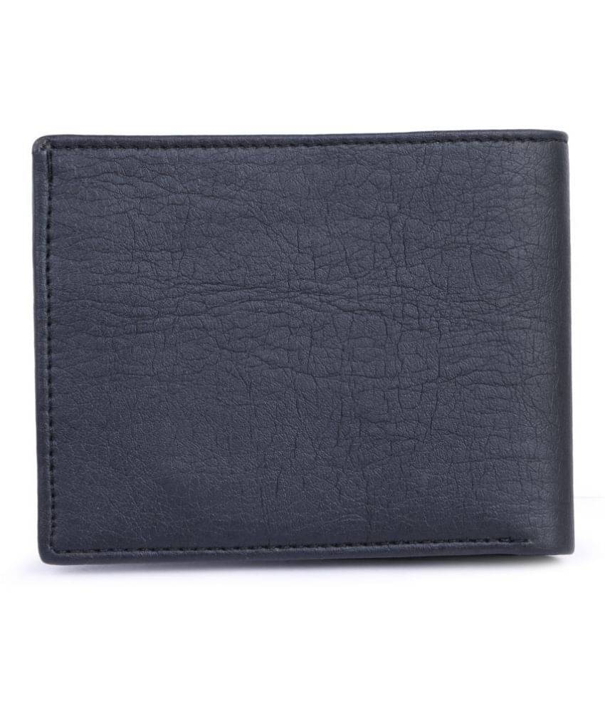     			Keviv PU Black Casual Regular Wallet