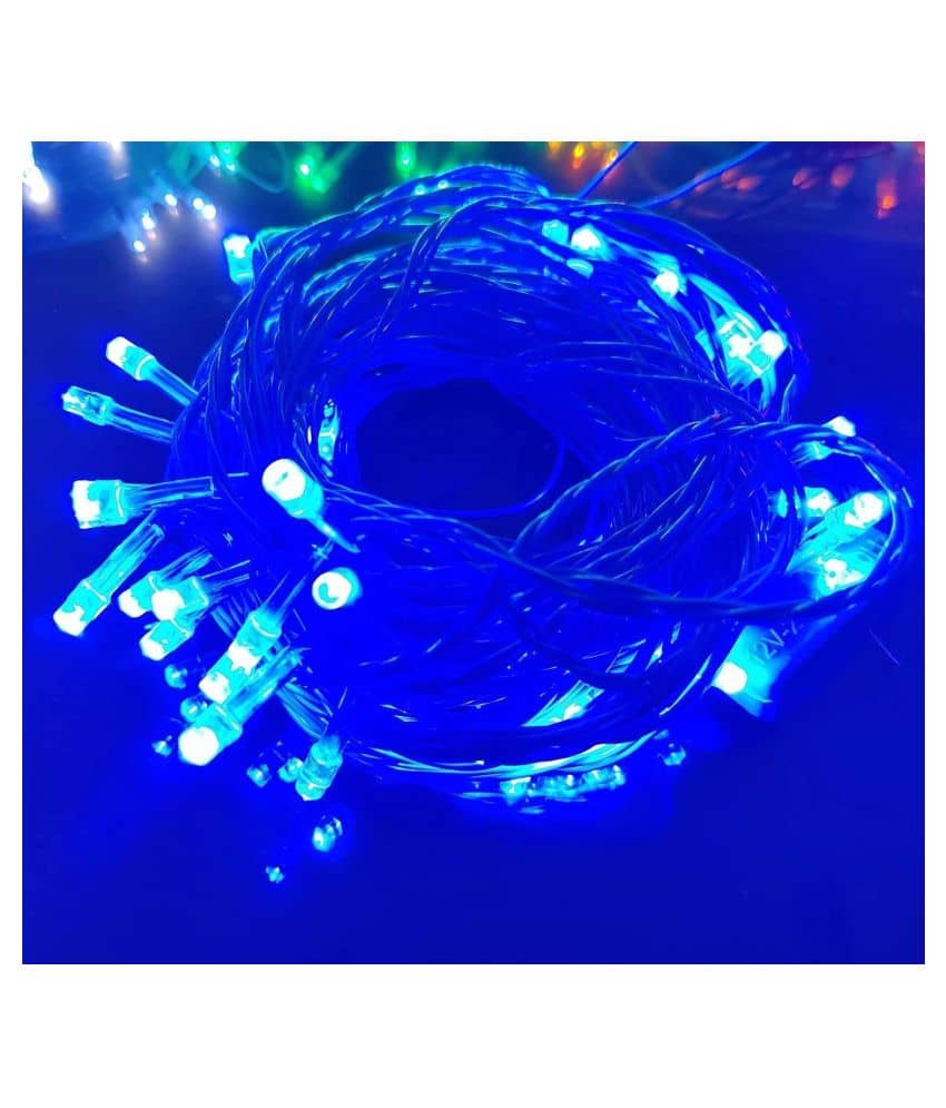 MIRADH 15Mtr 50 Pixel Led Diwali Christmas String Lights Blue