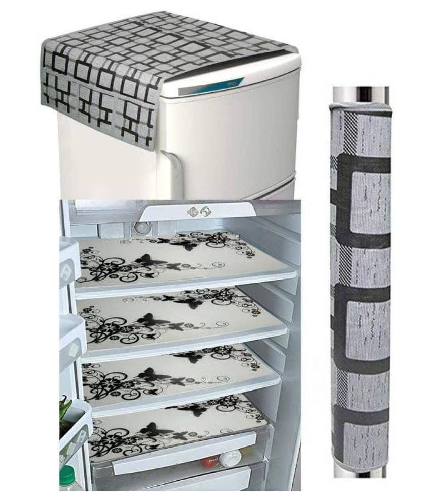Shaphio Set of 6 Jute Multi Fridge Top Cover Shaphio Set of 6 Jute Multi Fridge Top Cover