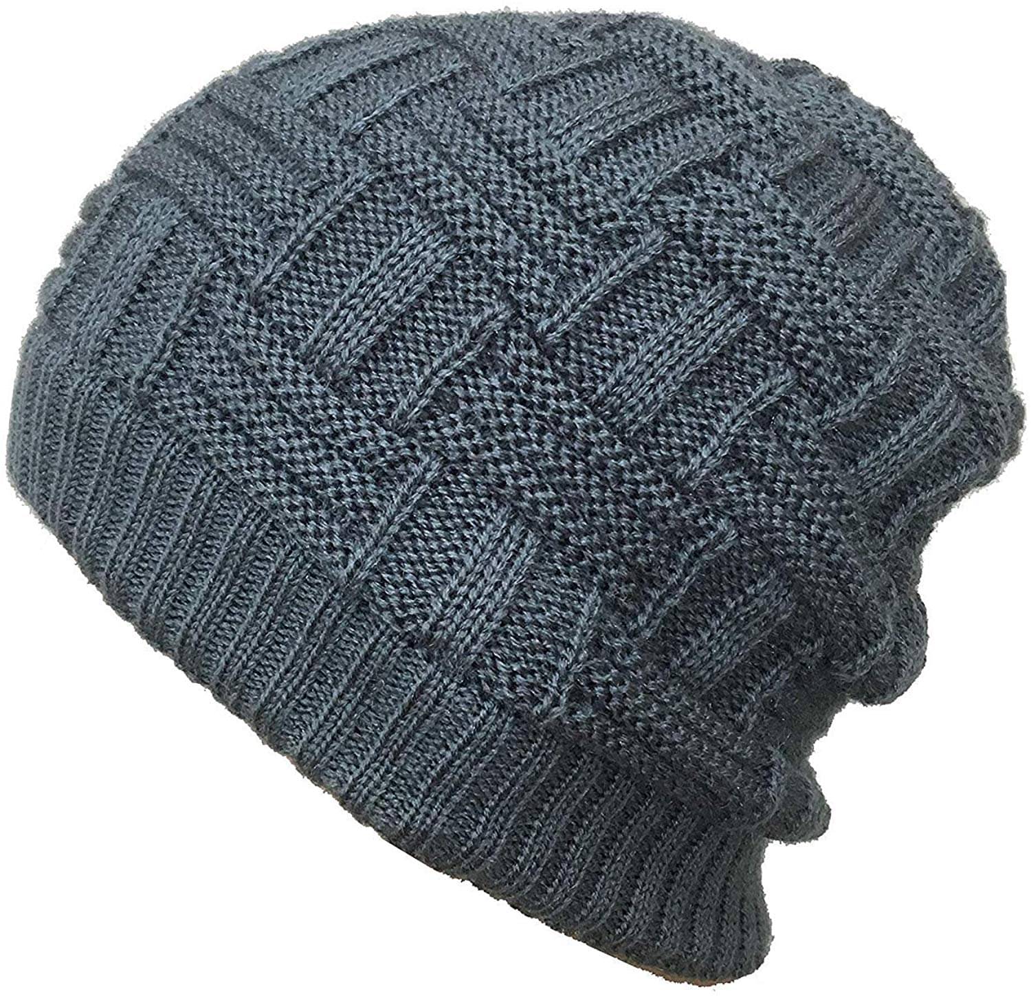     			Whyme Fashion Warm Woollen Beanie Cap Grey Color