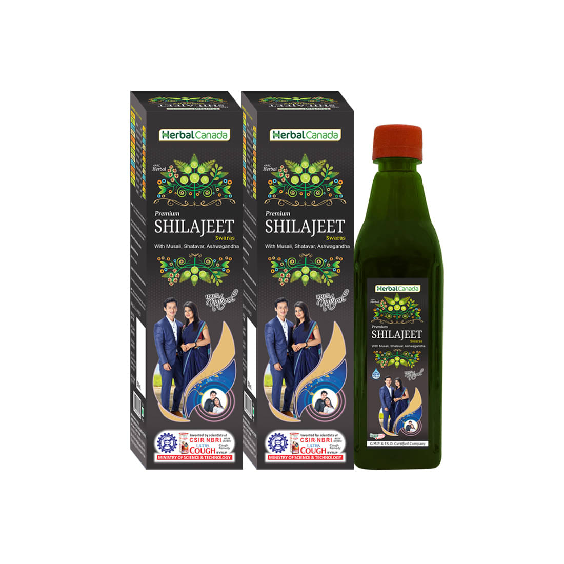     			Herbal Canada Shilajit Swaras Liquid 1 l (Pack Of 2)
