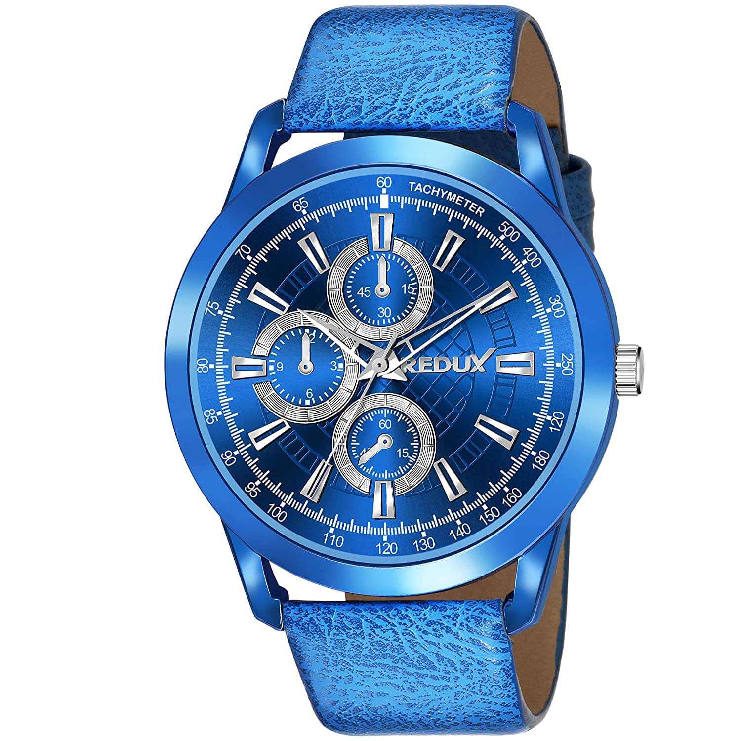     			Redux RWS0355S Blue Dial Leather Analog Men's Watch