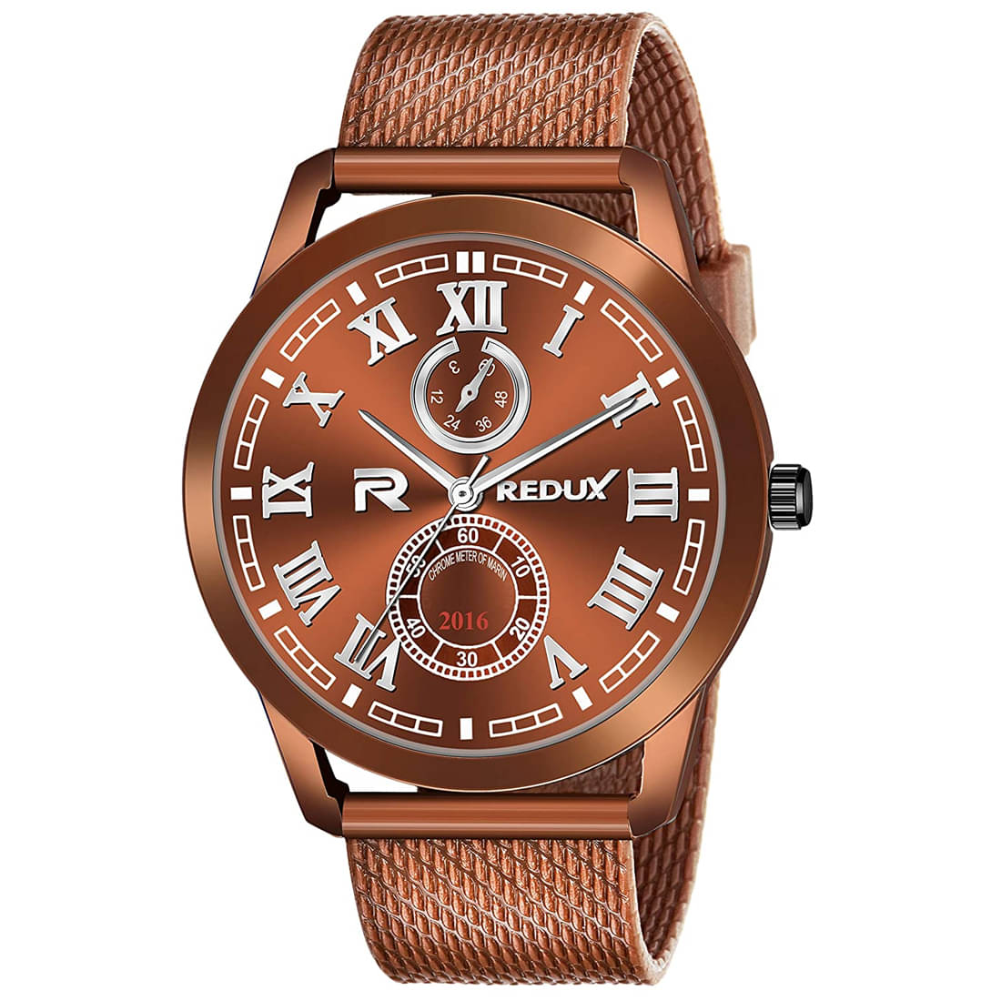     			Redux - Brown Plastic Analog Men's Watch
