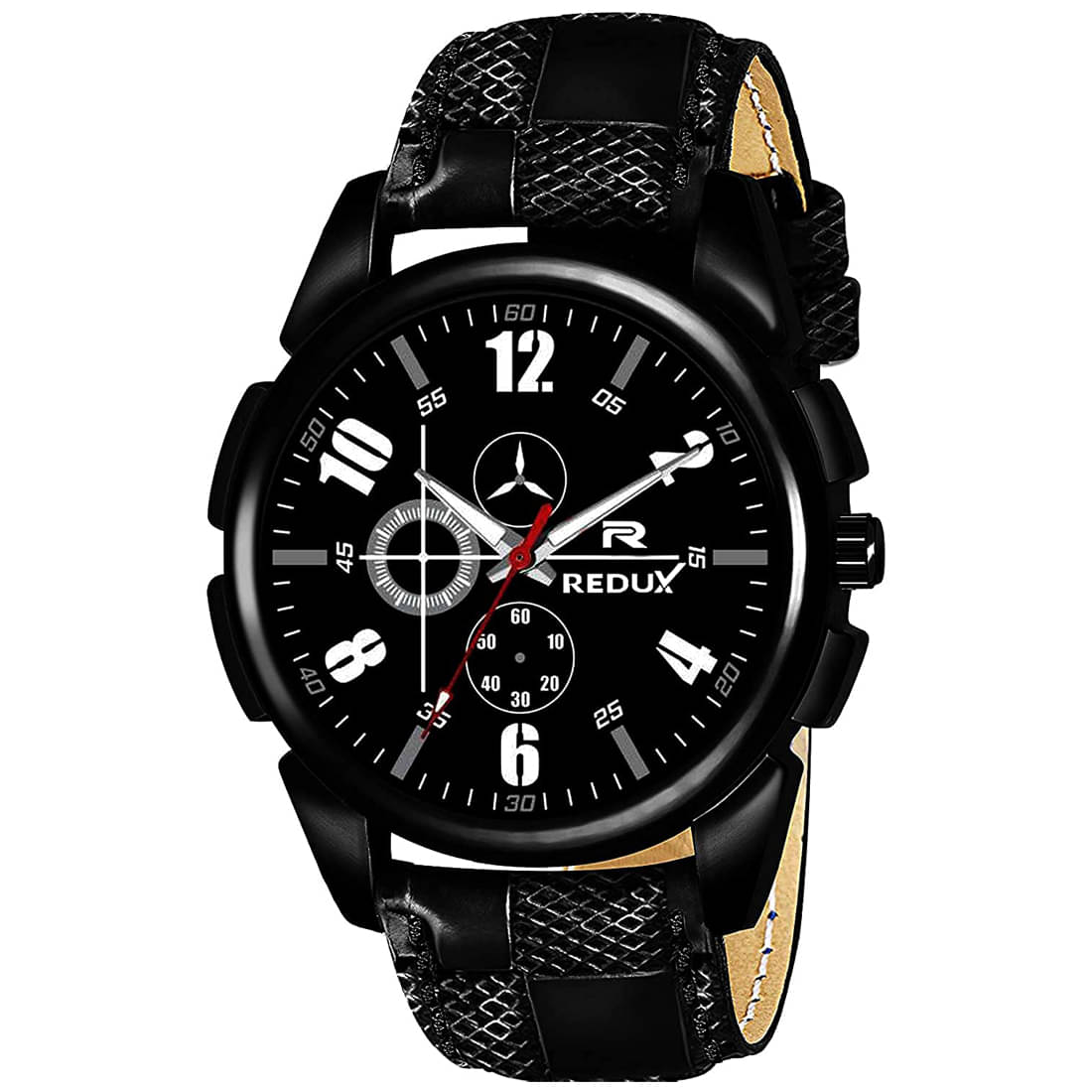     			Redux RWS0375S Black Dial Leather Analog Men's Watch