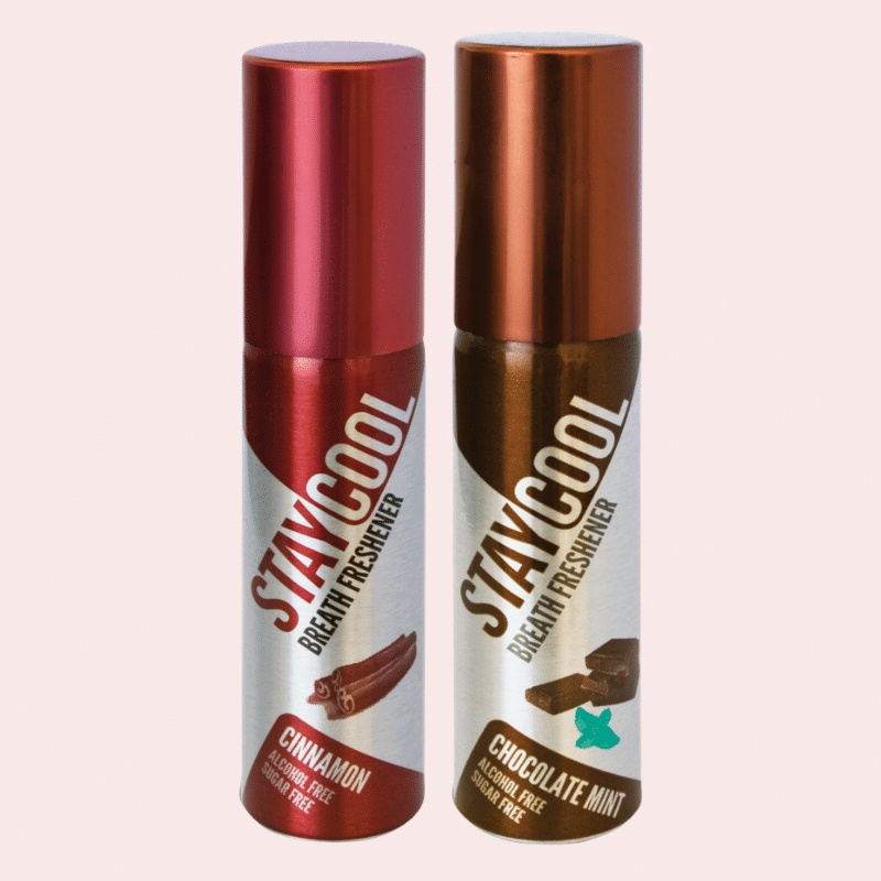     			StayCool (1 SPICY + 1 SWEET) Breath Freshener Spray Cinnamon , Chocolate 40 mL Pack of 2