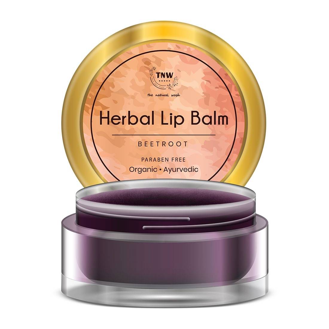 TNW - The Natural Wash Beetroot Lip Balm For Making Dry & Chapped Lips Soft, 5G TNW - The Natural Wash Beetroot Lip Balm For Making Dry & Chapped Lips Soft, 5G