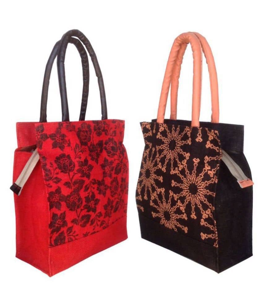 Foonty Multi Lunch Bags - 2 Pcs - Handbags | Buy online on ZillyBuy