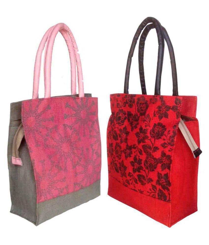 Foonty Multi Lunch Bags - 2 Pcs - Handbags | Buy online on ZillyBuy
