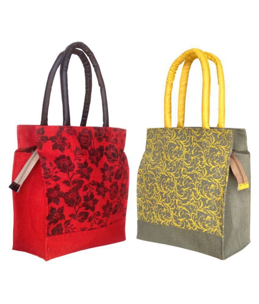 Foonty Multi Lunch Bags - 2 Pcs - Handbags | Buy online on ZillyBuy