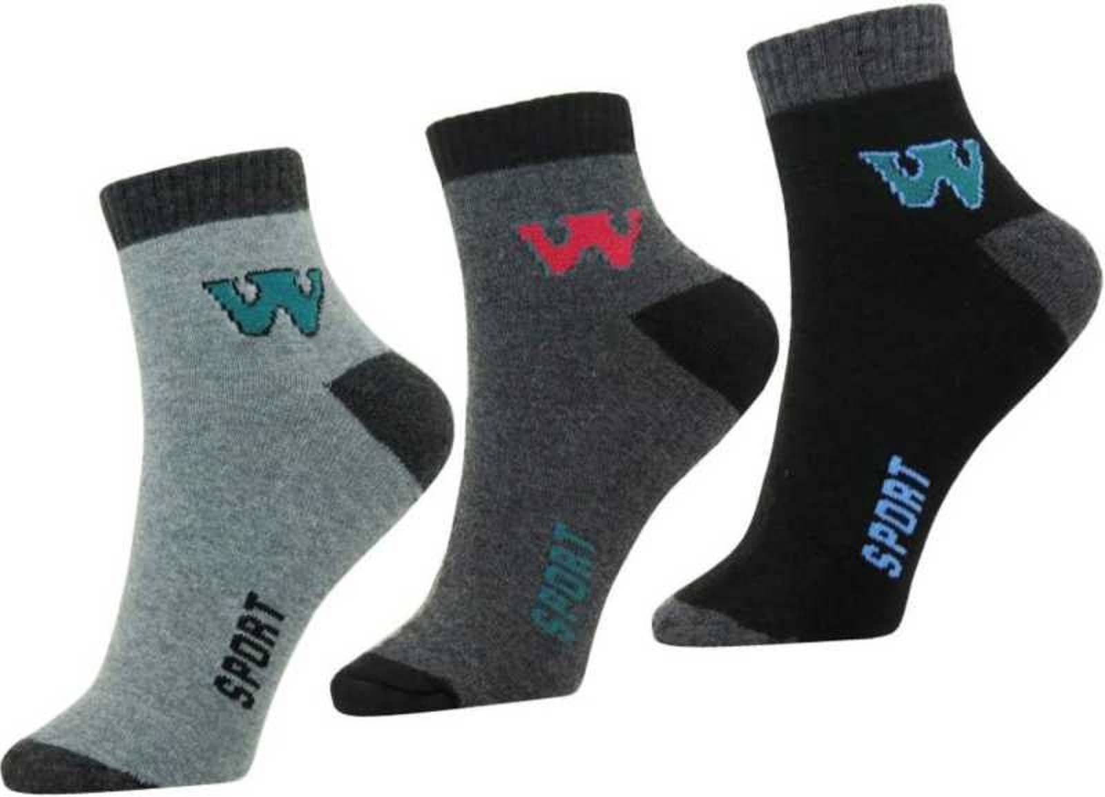 North Engineering - Multicolor Cotton Blend Women's Mid Length Socks ( Pack of 3 ) - Socks | Buy online on ZillyBuy