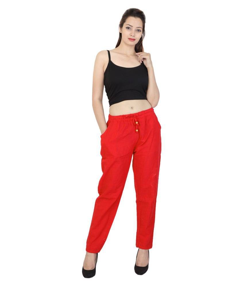     			Lee Moda Cotton Casual Pants - Single