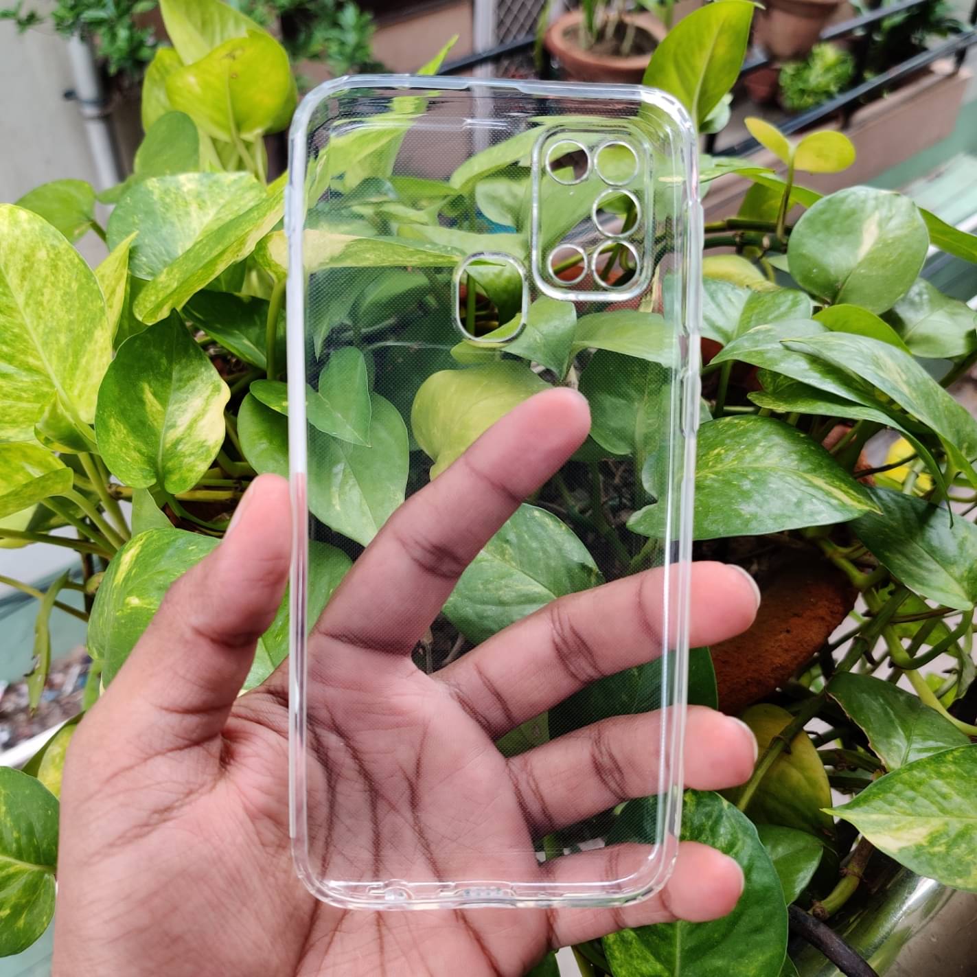     			Samsung Galaxy M31 Soft Silicon Cases Case Vault Covers - Transparent