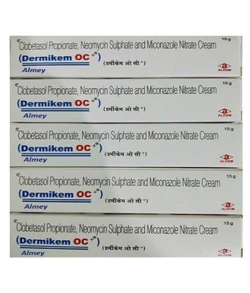 DERMIKEM OC CREAM ( PACK OF 5) Day Cream Day Cream 75 gm Pack of 5 DERMIKEM OC CREAM ( PACK OF 5) Day Cream Day Cream 75 gm Pack of 5