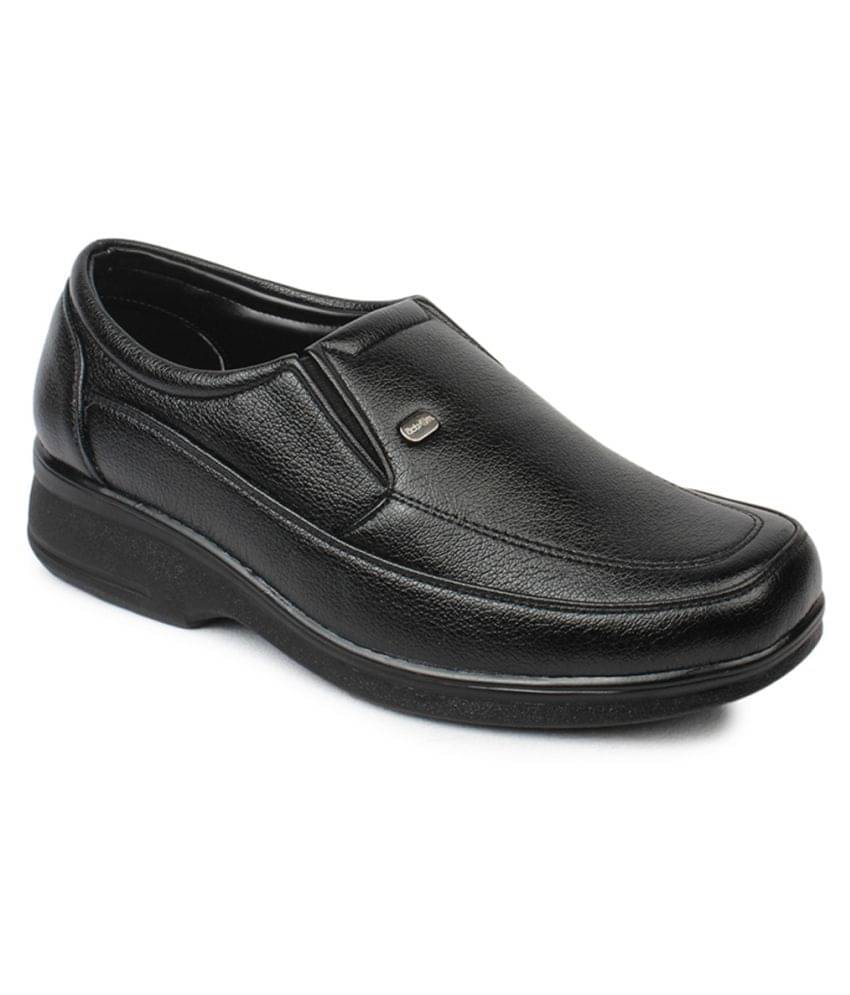 Action - Black Men's Slip On Formal Shoes Action - Black Men's Slip On Formal Shoes