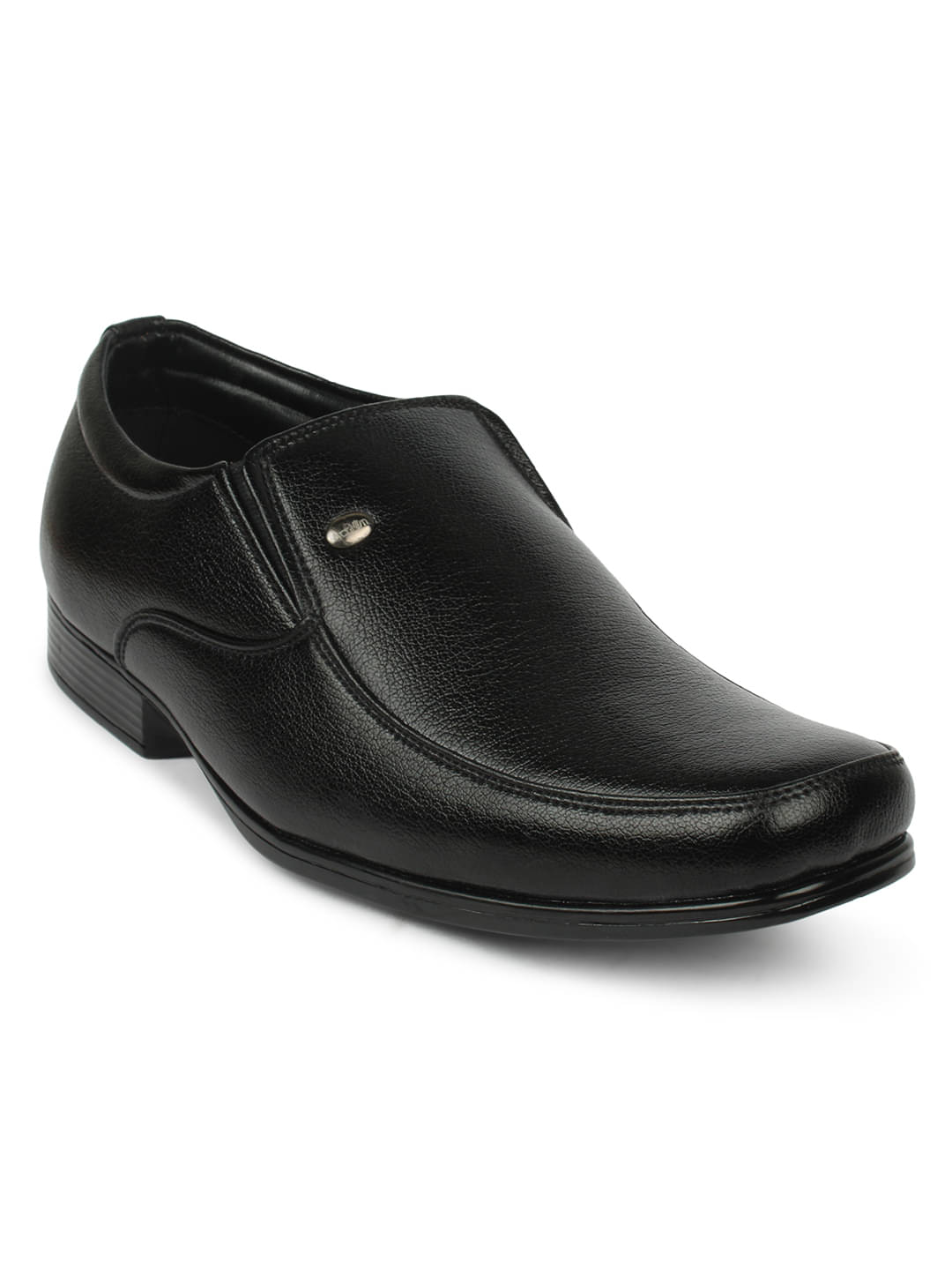 Action - Black Men's Slip On Formal Shoes     			Action - Black Men's Slip On Formal Shoes