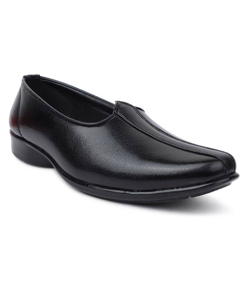 Action - Black Men's Slip On Formal Shoes - Formal Shoes | Buy online on ZillyBuy