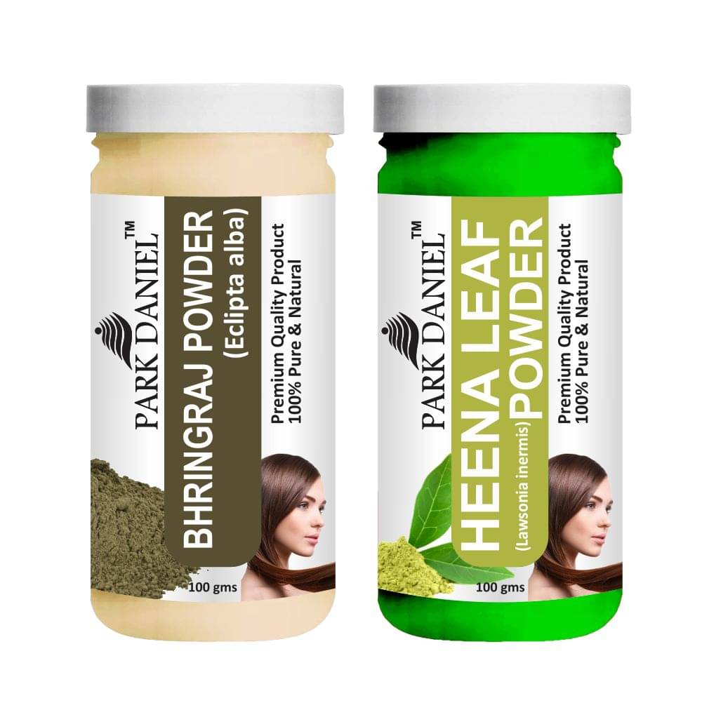     			Park Daniel  Bhringraj   & Heena Leaf   Powder Hair Mask 200 g Pack of 2