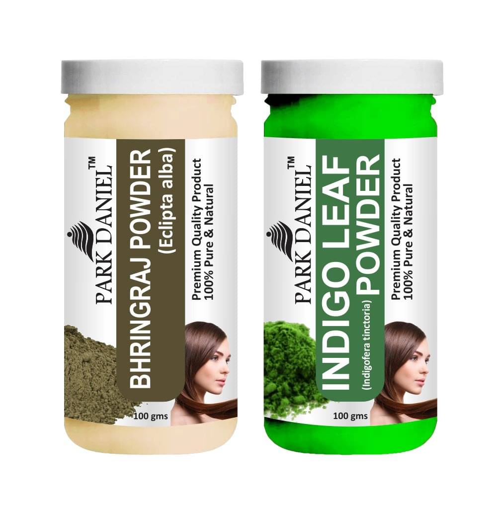     			Park Daniel  Bhringraj   & Indigo Leaf   Powder Hair Mask 200 g Pack of 2