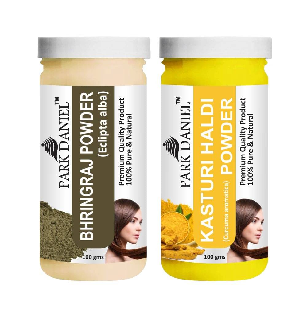     			Park Daniel  Bhringraj   & Kasturi Haldi   Powder Hair Mask 200 g Pack of 2