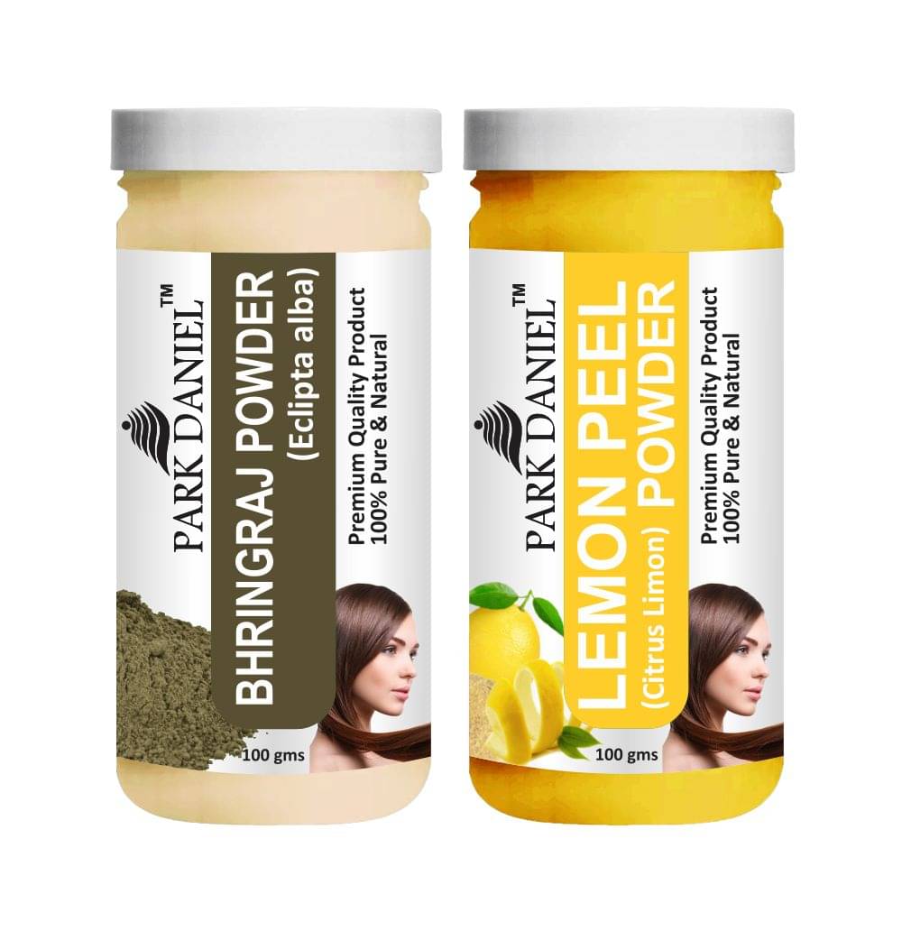     			Park Daniel  Bhringraj   & Lemon Peel   Powder Hair Mask 200 g Pack of 2