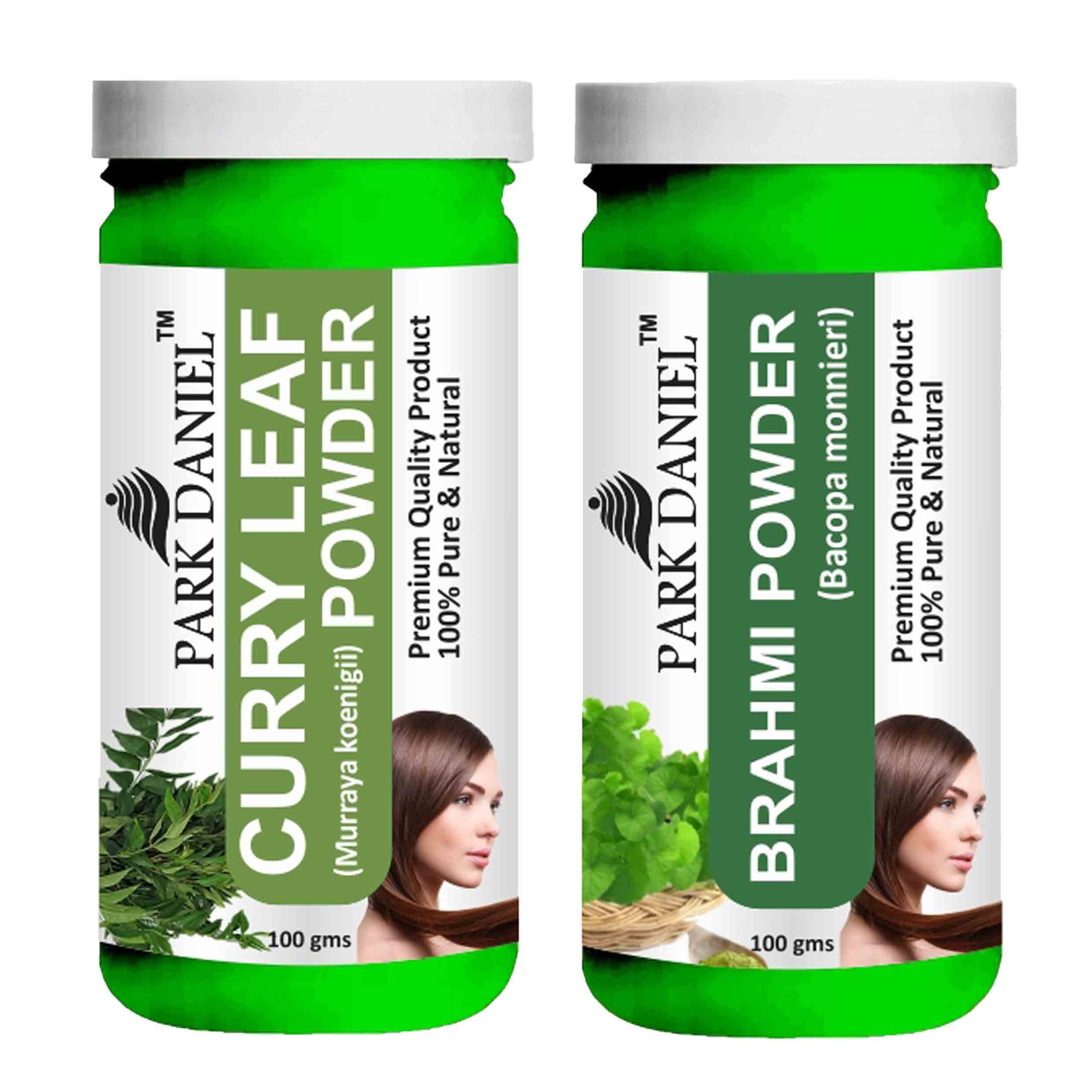     			Park Daniel    Curry Leaf     & Brahmi   Powder Hair Mask 200 g Pack of 2