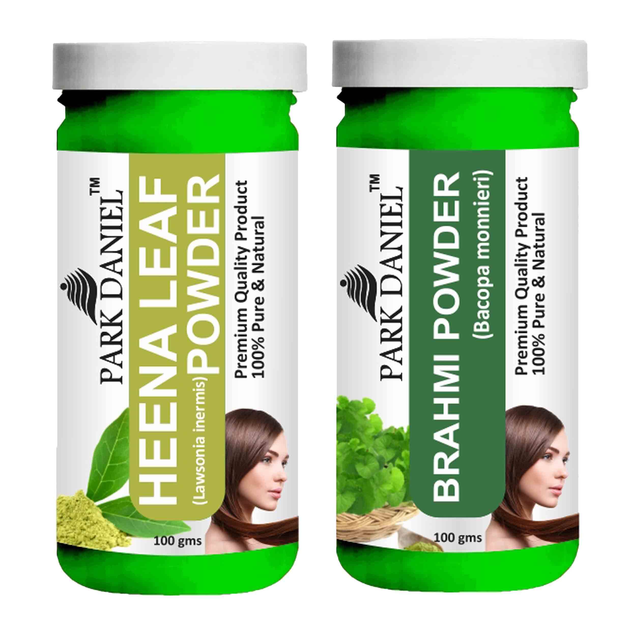     			Park Daniel   Henna Leaf    & Brahmi   Powder Hair Mask 200 g Pack of 2